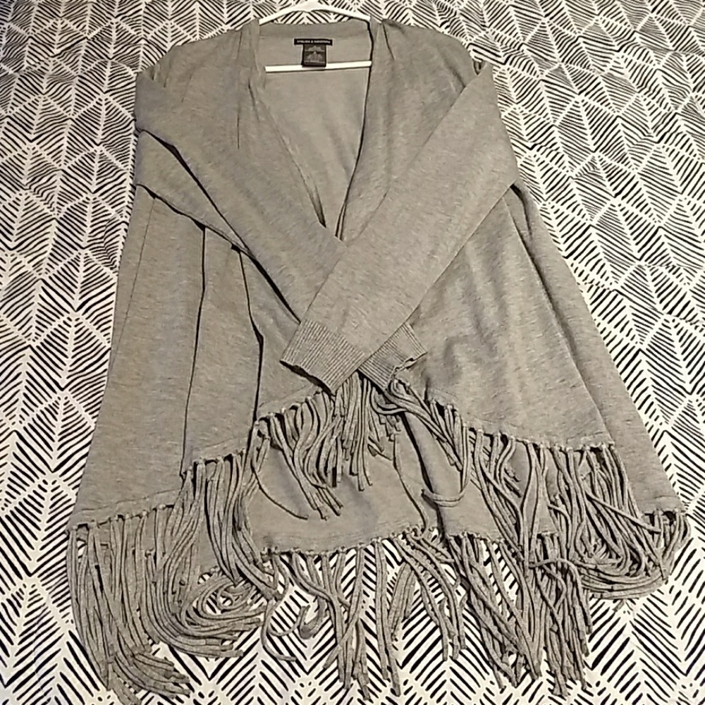 Gray Cardigan